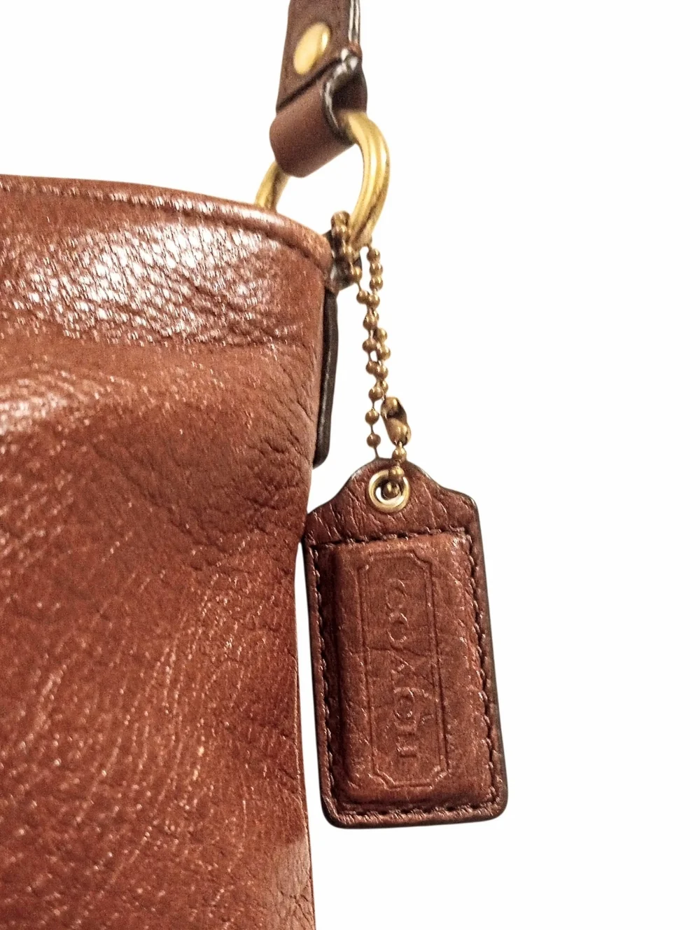 Coach Madison Isabella Pebbled Leather Crossbody - Picture 4 of 14